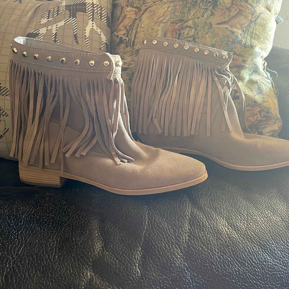 Fringe booties Michael kors😍